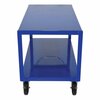 Vestil Ergo Handle Cart, Steel, 2 Shelves, 2400 lb DH-MR2-3060